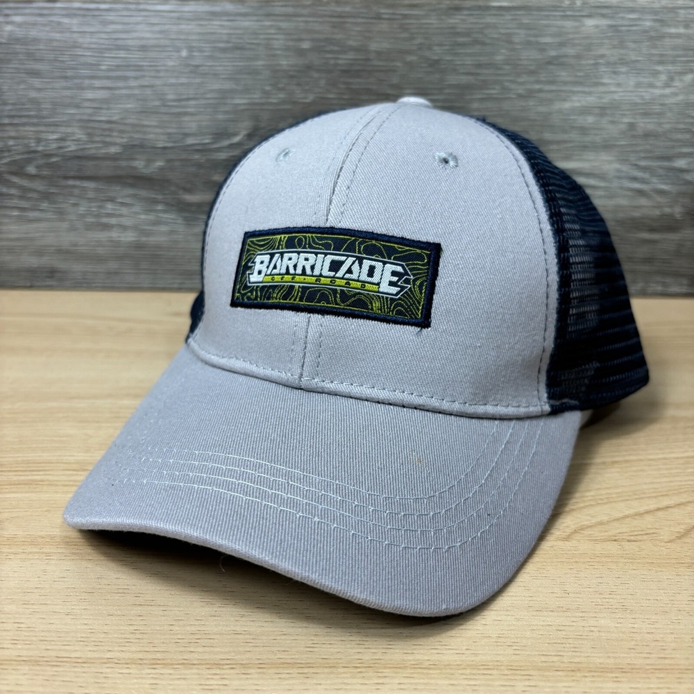 Barricade‎ Off Road Hat Cap Snapback Gray One Size Adjustable
